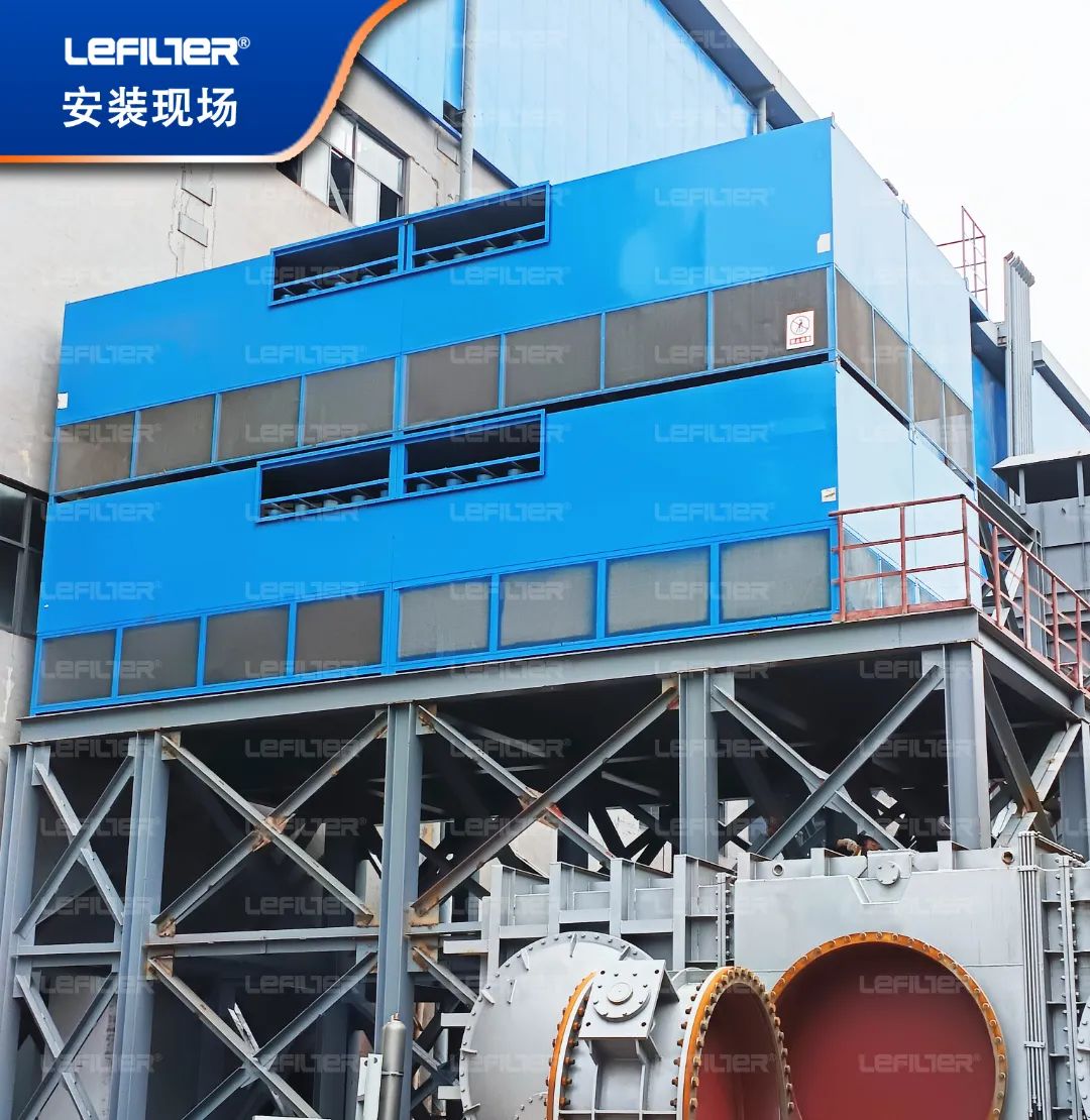 河北某鋼鐵廠(chǎng)自潔式空氣過(guò)濾器順利投入運(yùn)行！