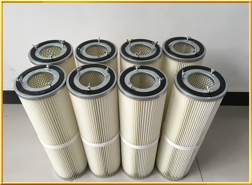 鋼廠制氧機(jī)車間 自潔式空氣過(guò)濾器濾芯Φ350*660