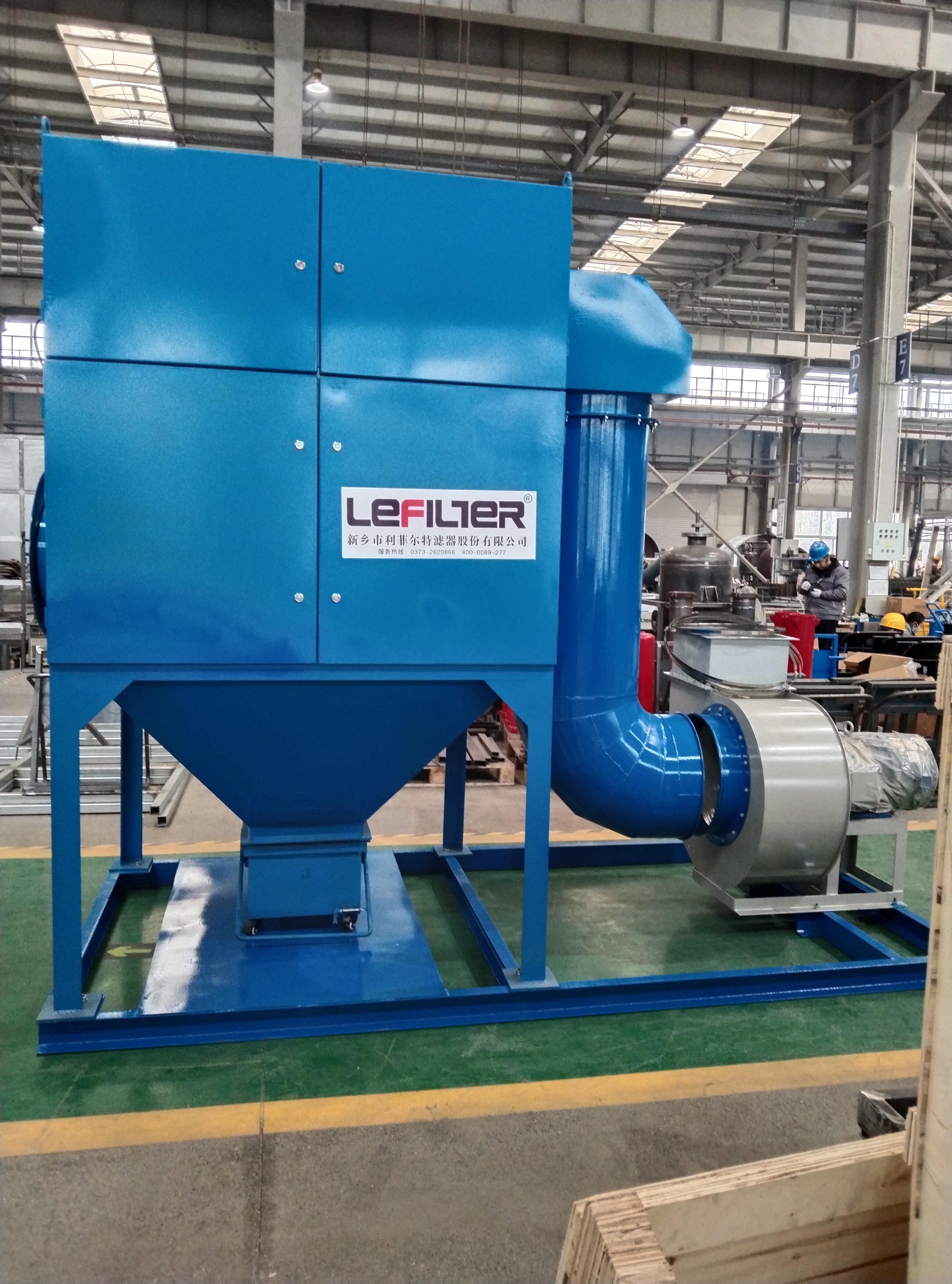 覆膜濾筒除塵器